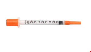 سرنگ انسولین یکپارچه 1ml حلما طب ا Helmateb 1ml Unibody Insulin Syringe