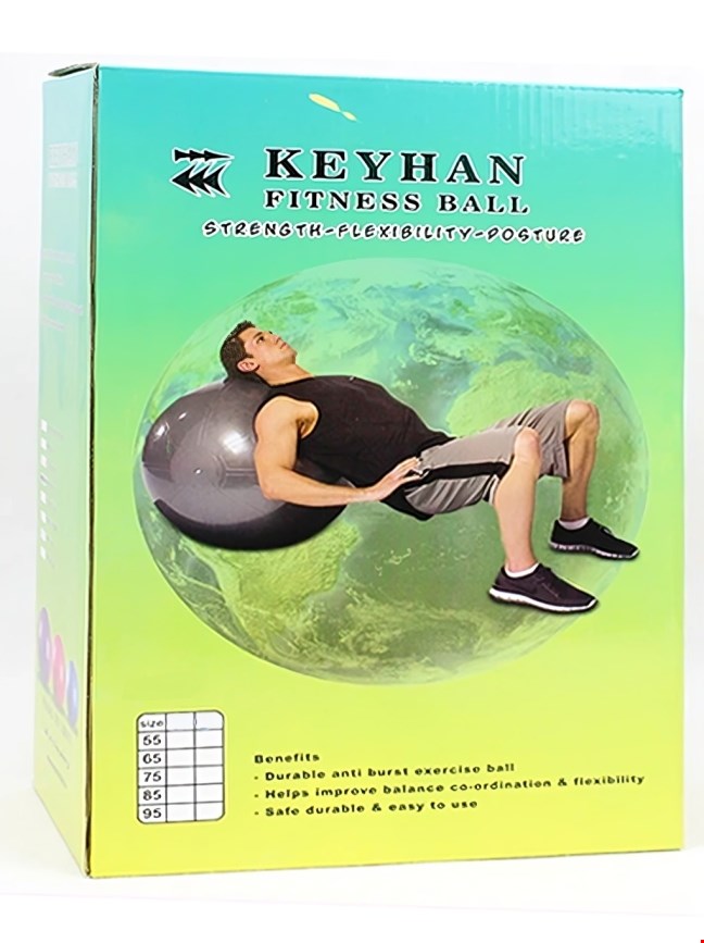 توپ جیم بال بدون دسته سایز 75 ساده کیهان 