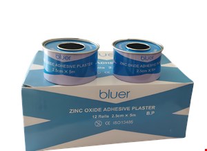 چسب زینک اکساید (لوکوپلاست) ۲/۵ سانت bluer