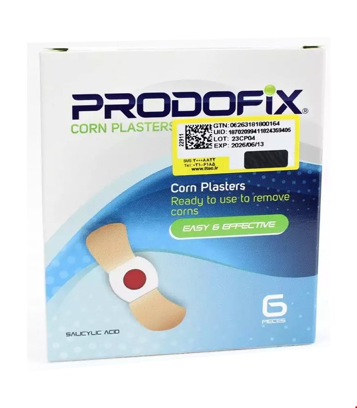 چسب میخچه پرودوفیکس 6 عددی